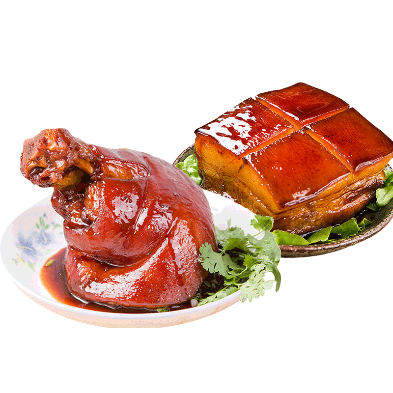 沈万三东坡肉猪蹄膀肉类卤味组合