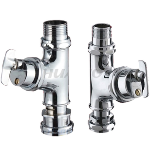 老式厕所冲水阀蹲便器冲水阀手扭旋钮大便冲洗阀角式延时阀配件