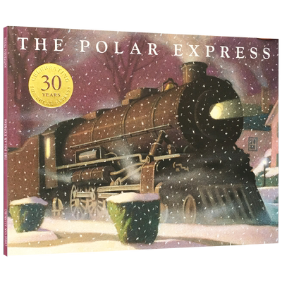 凯迪克金奖绘本The Polar Express 极地特快 经典儿童故事英文原版绘本Chris Van Allsburg 亲子共读英语图文书3-6岁