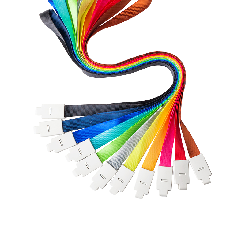 1.5cm工作证卡套带挂绳吊牌工牌绳子证件厂牌吊绳胸牌定制LOGO印字员工工卡挂牌定做带子卡绳挂脖工号牌