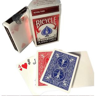 汇奇花切进口收藏单车扑克牌BICYCLE REVEAL TUCK 变幻牌魔术道具