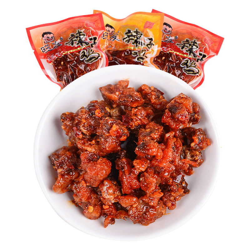 旺友辣子鸡整箱重庆特产麻辣味鸡丁鸡块肉解馋零食小包装开袋即食