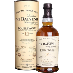 洋酒郎家园Balvenie 12YO 百富12年双桶陈酿单一麦芽威士忌酒