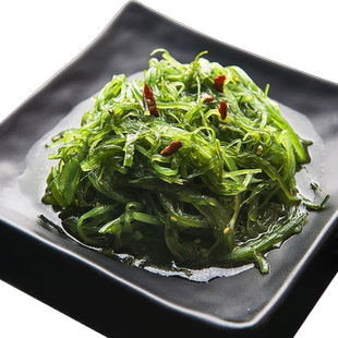 鲜有汇聚 即食裙带菜500g海藻沙拉丝寿司料理海带丝酸甜海草海白