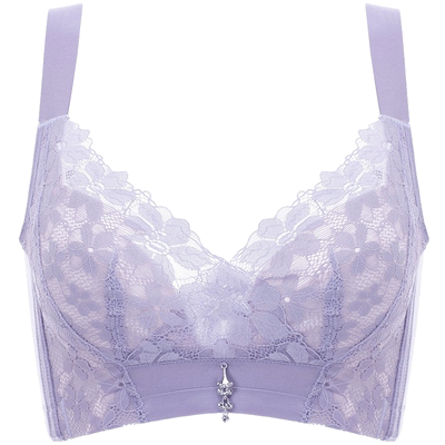 超薄透气显胸小无海绵调整型内衣