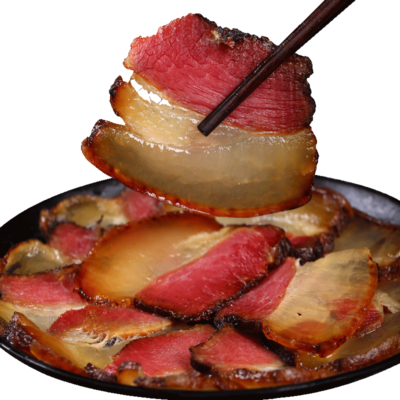 情鄉(xiāng)源【整塊臘肉】四川特產(chǎn)農(nóng)家自制柴火煙熏臘后腿裝整塊貴州