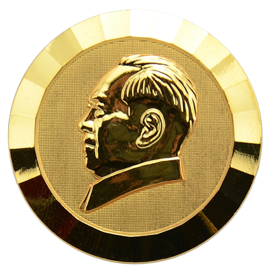 毛主席像章毛泽东胸章徽章胸针