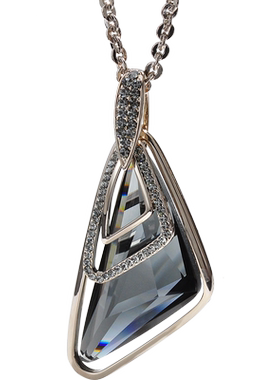 大气时尚风百搭挂件长款毛衣链