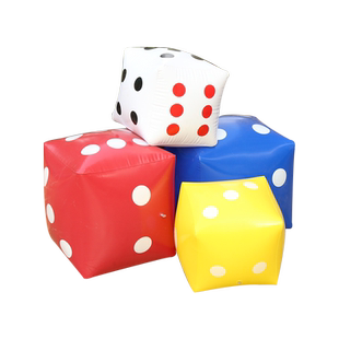 充气大骰子大号活动道具抽奖玩具大色子筛子促销婚庆儿童游戏塞子