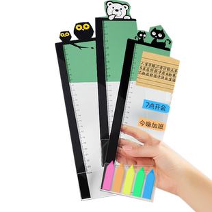 办公室工位收纳神器桌面增高置物架电脑标签贴板屏幕留言板侧边便签贴改造显示器工作提示板备忘录便利贴透明