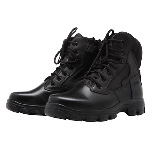 3513巡洋舰羊毛靴男皮毛一体棉鞋冬季保暖加绒棉皮鞋真皮男靴子