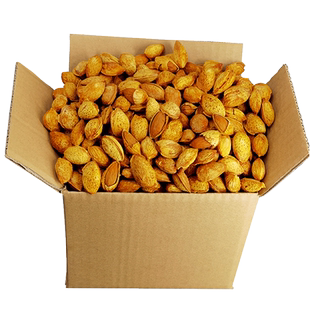 手剥巴旦木1000g袋装奶油味坚果干果杏仁扁桃仁散装称斤整箱批发5