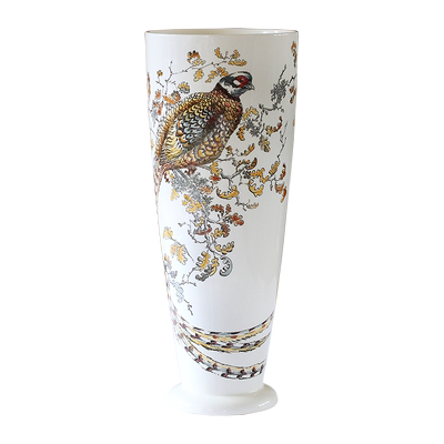 gien法国进口陶瓷花瓶手绘摆件