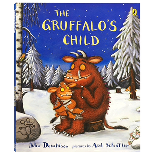 英文原版绘本 The Gruffalo's Child 咕噜牛的小妞妞 卡通动物 儿童入门英语辅导趣味故事图画书培养孩子阅读兴趣爱好 赠音频
