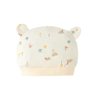 初生春秋冬护囟可爱超萌婴儿帽子