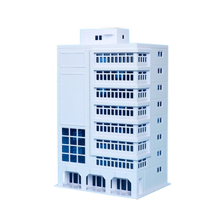 建筑沙盘模型材料DIY手工配景  模型高楼 模型大厦小比例 多规格