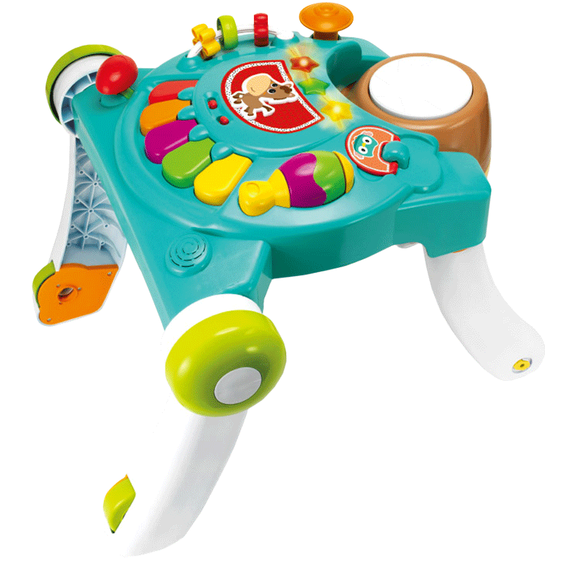 infantino可爱小马学步车手推车