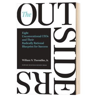 精装 The Outsiders 英文原版 商界局外人 巴菲特尤为看重的八项企业家特质 威廉桑代克 投资的视角看待管理
