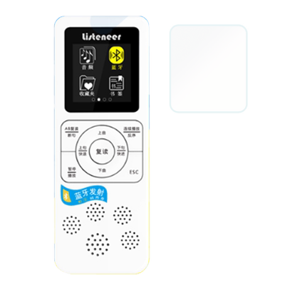 适用于Listeneer倾听者M2S播放器钢化膜贴膜M2 mp3屏幕保护膜高清防爆防指纹膜
