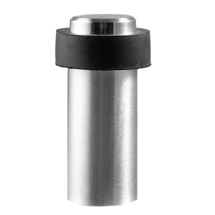 晓达门挡免打孔不锈钢防撞器卫生间玻璃防盗地碰门阻加高橡胶门顶