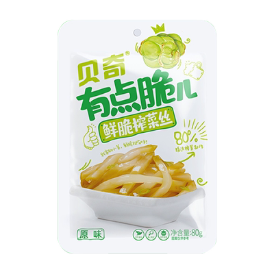 多口味可选！贝奇涪陵榨菜
