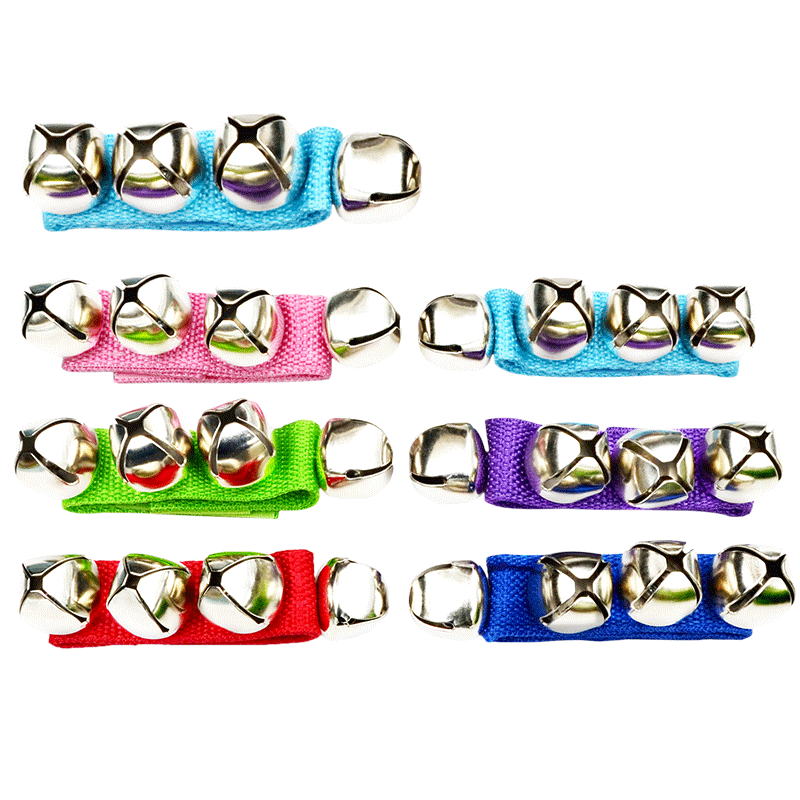 奥尔夫打击乐器腕铃幼儿园儿童