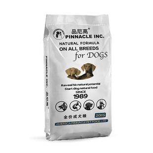 品尼高狗粮40斤装通用型金毛拉布拉多萨摩杜宾德牧成犬大型犬20kg