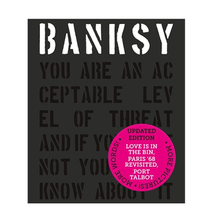 【现货】Banksy 街头艺术涂鸦大师班克西班克斯作品集 英文原版精装进口画册书籍