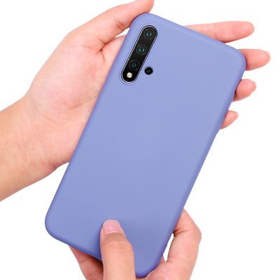 华为nova5pro手机壳5i/5iPro液态硅胶nova3/3i/3e软壳nova4/4e全包防摔novo6Se情侣男女款个性创意网红保护套