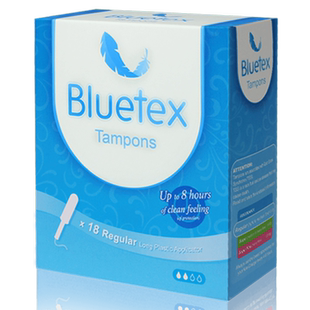 Bluetex蓝宝丝卫生棉条导管式内置卫生巾游泳专用阴道塞防水塞入