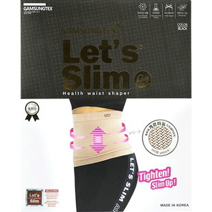 韩国Lets slim束腰绑带女束缚带紧束腹身腰收腹轻薄四季束腰