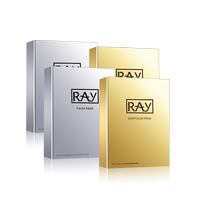【妆蕾RAY】泰国金银面膜组合共40片
