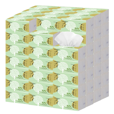 凤竹抽纸24包整箱4层加厚原生木桨餐巾纸抽式纸巾卫生纸SC2440