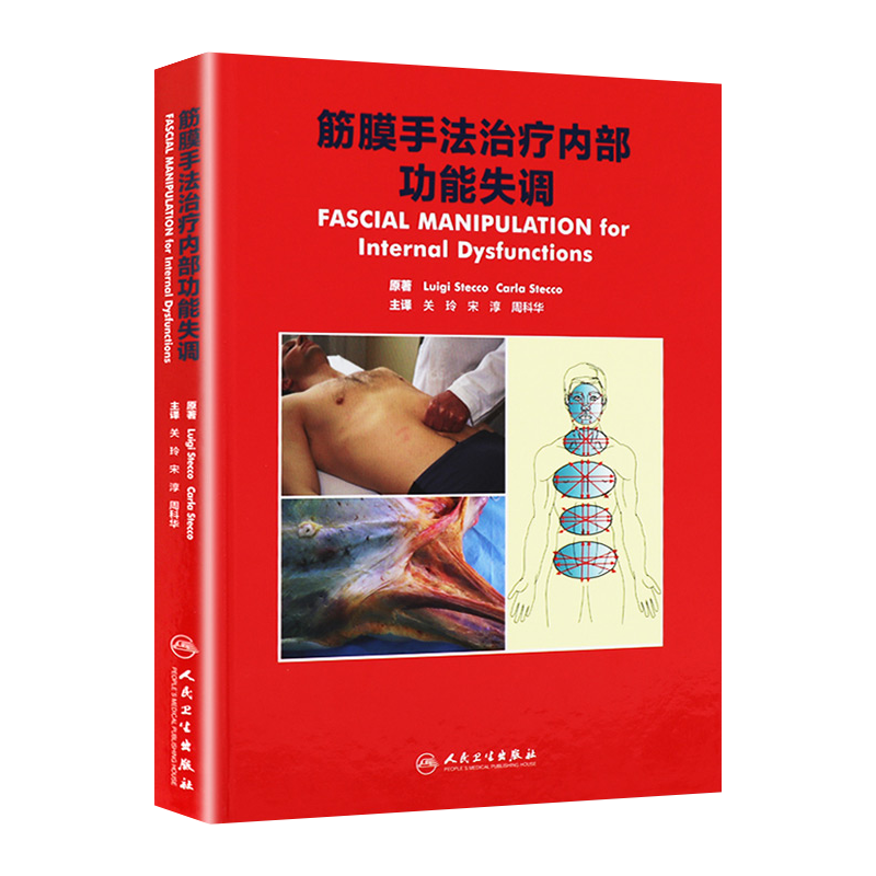正版现货 筋膜手法治疗内部功能失调 (意)路易吉·斯德科著 关玲 宋淳 周科华主译 路易吉斯德科著筋膜手法肌肉骨骼疼痛 人民卫生