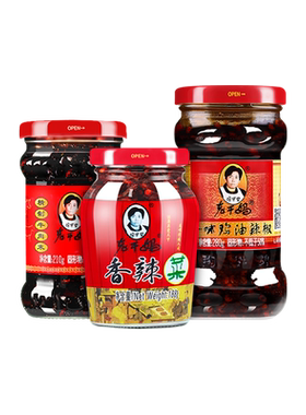 老干妈牛肉末拌饭贵州特产调味料