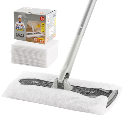 世家静电除尘拖把懒人一次性免洗