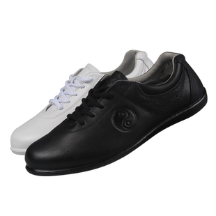 红棉太极鞋真软头层加厚牛皮男女春秋季防滑耐磨武术练功太极拳鞋