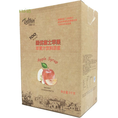 德馨珍选5kg富士冲饮浓缩果汁
