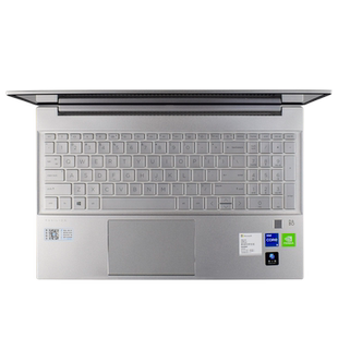 适用惠普HP星15 15.6英寸笔记本电脑键盘保护膜带指纹解锁星15青春版按键全覆盖15s防水贴防尘罩硅胶星15保护