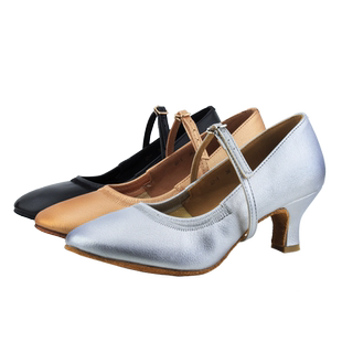 摩登舞鞋女软底中跟形体华尔兹女鞋国标走秀广场舞蹈跳舞蹈鞋新款