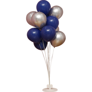 桌飘气球摆件儿童生日场景派对装饰飘空汽球地飘支架新年会场布置