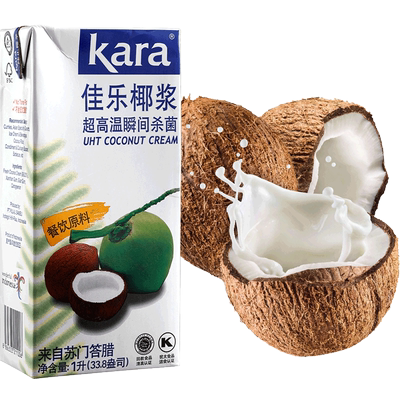 KARA印尼进口佳乐经典椰浆1L*12