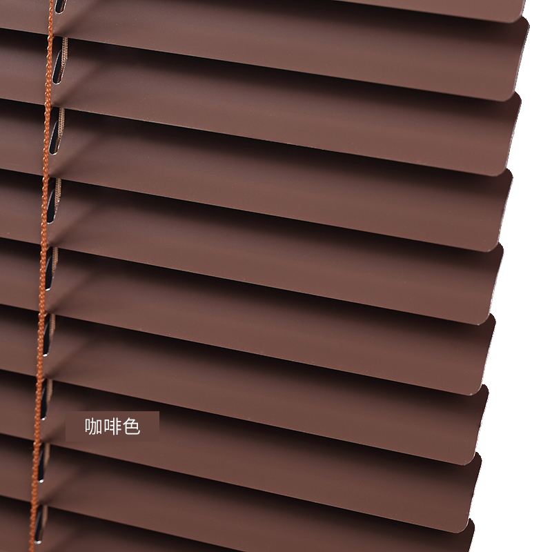 熙愛兒鋁合金百葉窗簾卷簾遮光防水升降辦公室衛(wèi)生間廚房免打孔