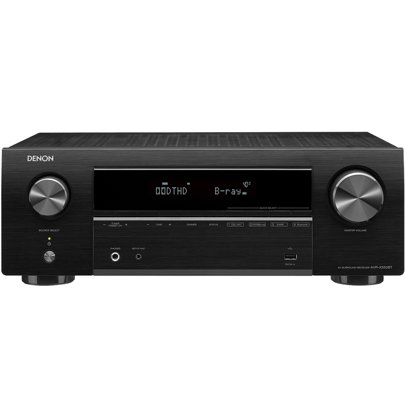 DENON/天龙AVR-X1800H功放机大功率家用8K高清7.2声道AV接收机
