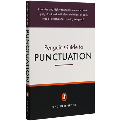 英文标点符号用法指南 Penguin Guide to Punctuation 英文标点符号工具书 写作常用标点符号 企鹅兰登 英文原版书 Penguin Books
