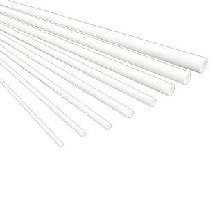 空心管建筑沙盘模型材料模型改造ABS管改造塑料圆管圆棒长度50cm