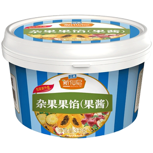 立高新仙尼杂果果馅菠萝黄桃梨苹果木瓜混合烘焙蛋糕夹层馅料果酱