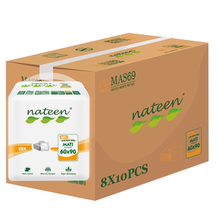 成人护理垫60x90非纸尿裤老人用尿不湿80片隔尿垫nateen那特恩