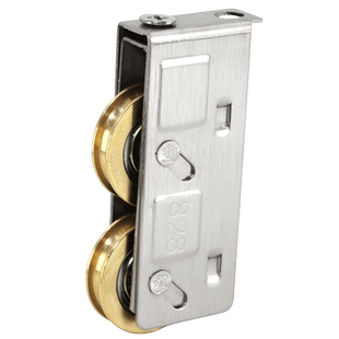 828系列铝合金窗滑轮老式推拉门窗轨道滚轮窗户配件不锈钢铜轮子