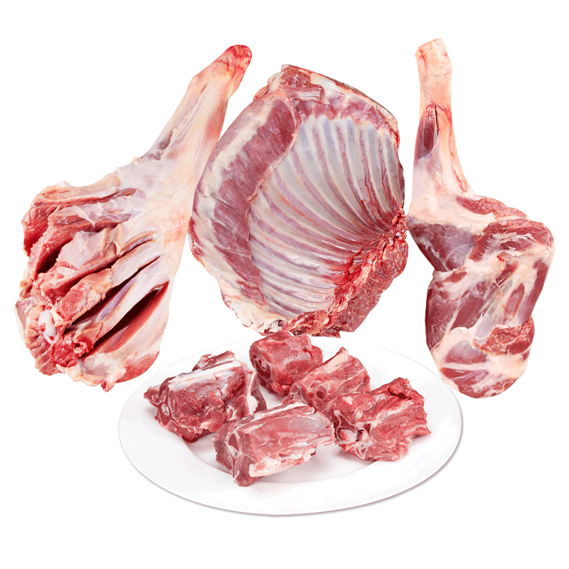 内蒙古草原散养10斤现杀羊肉